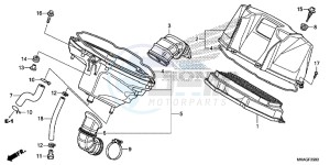 NC750SAG NC750S Europe Direct - (ED) drawing AIR CLEANER