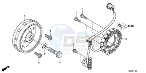 TRX700XX9 Australia - (U) drawing GENERATOR