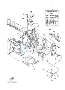 FT9-9DMHL drawing CYLINDER--CRANKCASE-1