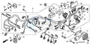 CBF1000A Europe Direct - (ED) drawing WIRE HARNESS