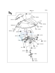 Z800 ZR800CGFA UF (UK FA) XX (EU ME A(FRICA) drawing Accessory(Single Seat Cover)