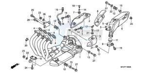 CB600F9 Europe Direct - (ED) drawing EXHAUST MUFFLER