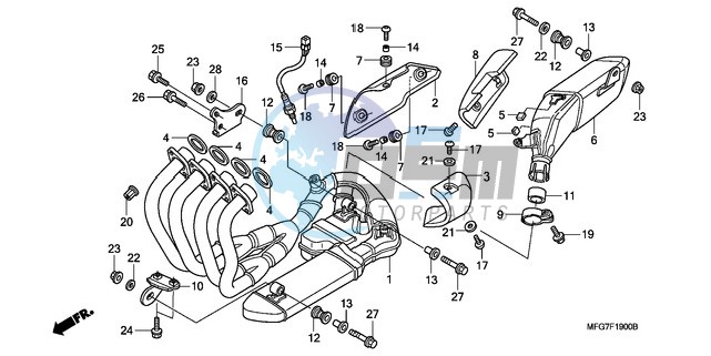 EXHAUST MUFFLER