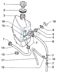 Super Hexagon 180 GTX 12 inch drawing Expansion tank