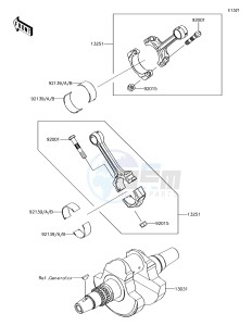 BRUTE FORCE 750 4x4i EPS KVF750HGF EU drawing Crankshaft