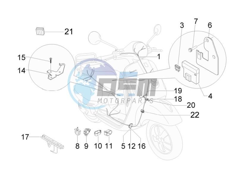 Main cable harness