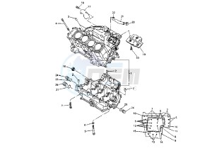 FZS 1000 drawing CRANKCASE