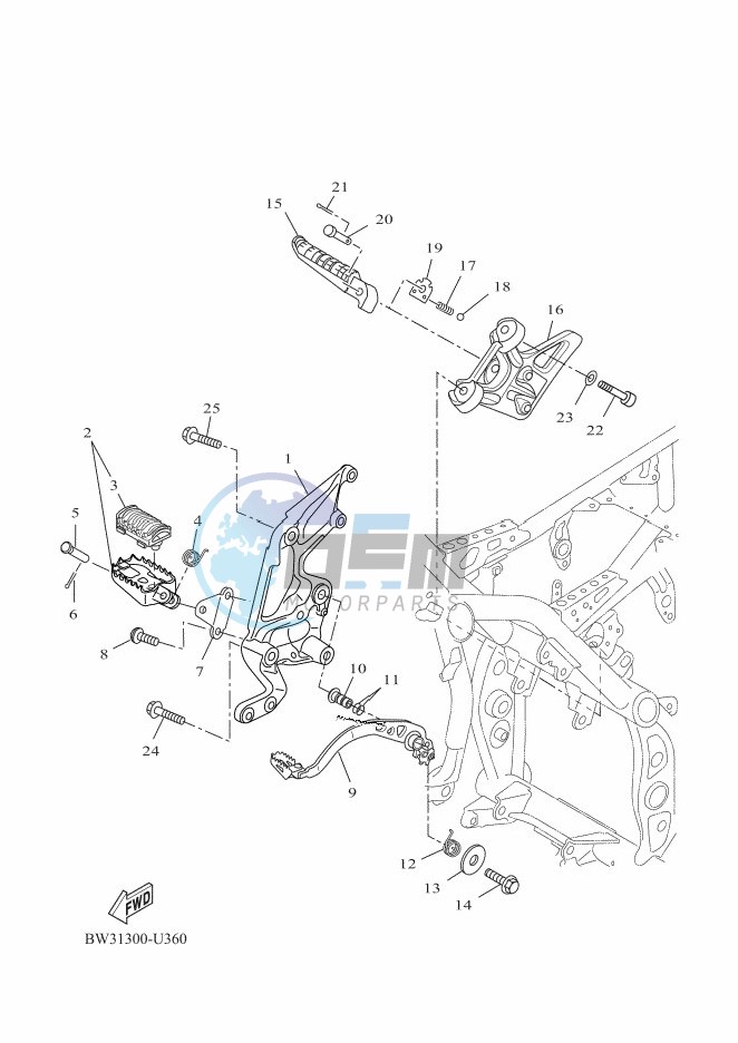 STAND & FOOTREST 2