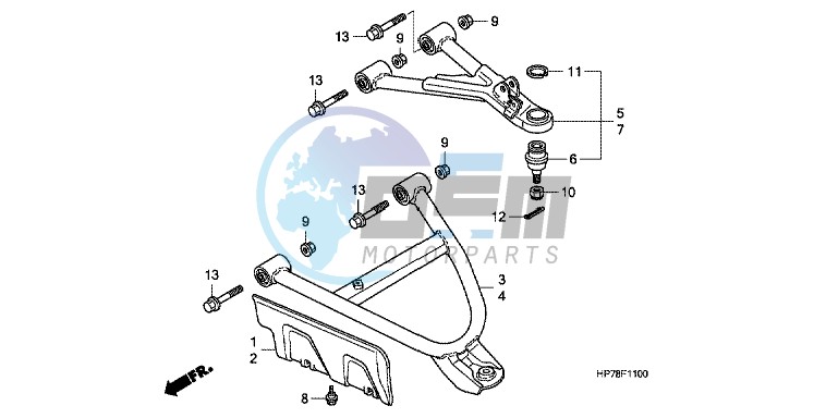 FRONT ARM