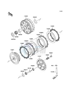 VN900 CLASSIC VN900BEFA GB XX (EU ME A(FRICA) drawing Clutch