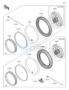 KX65 KX65AGF EU drawing Tires