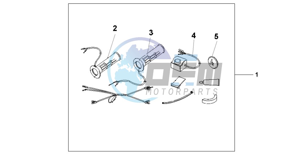 GRIP HEATER SS/ON-OF