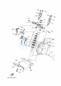 MT-10 MTN1000D (BGG6) drawing STEERING