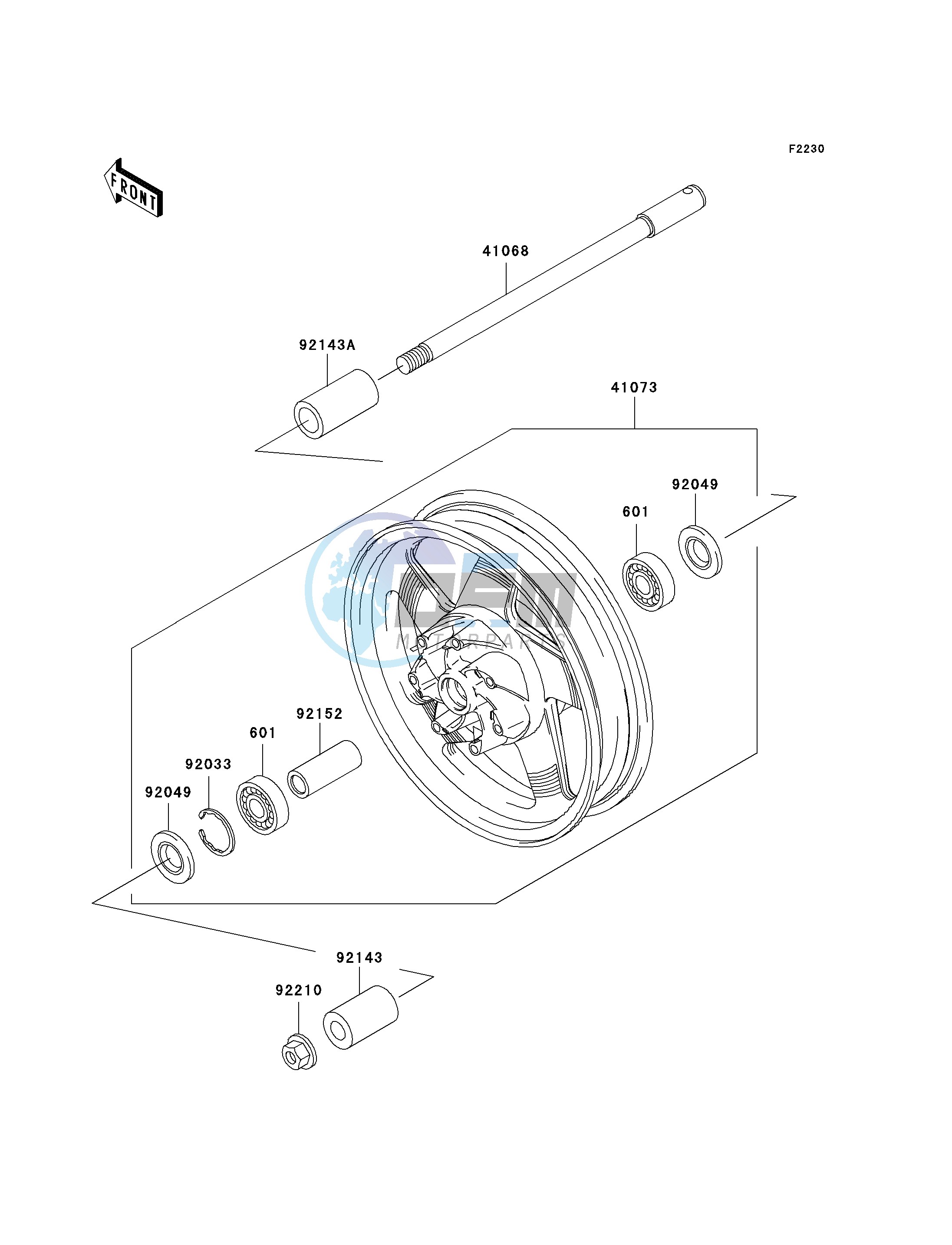 FRONT WHEEL