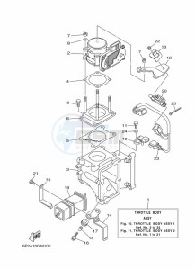 F250GETU drawing THROTTLE-BODY