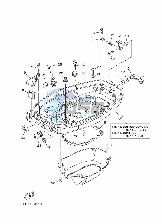 BOTTOM-COWLING