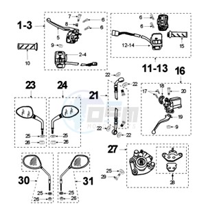 VIVA CA2 drawing BRAKE SYSTEM