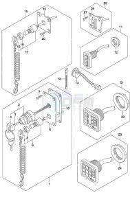 DF 250AP drawing Switch