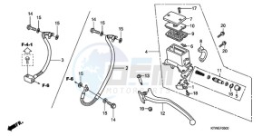 SH300A9 UK - (E / ABS MKH TBX) drawing RR. BRAKE MASTER CYLINDER