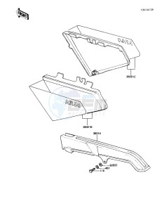 AR 50 A (A1) drawing SIDE COVERS_CHAIN COVER