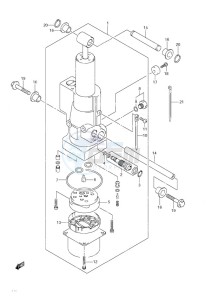 DF 9.9 drawing Trim Cylinder