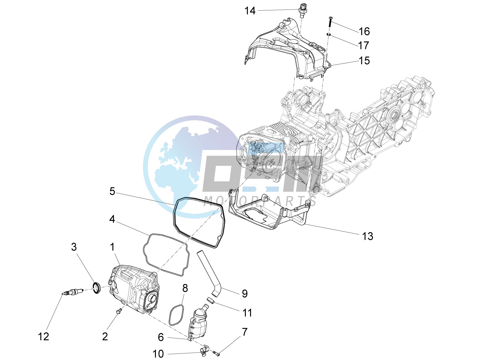 Cylinder head cover