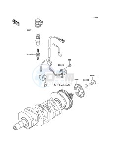 NINJA ZX-6RR ZX600-N1H FR GB XX (EU ME A(FRICA) drawing Ignition System