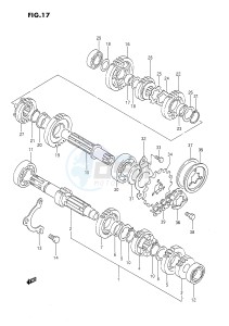 DR650 (E4) drawing TRANSMISSION