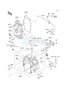 KAF 620 K [MULE 3010 TRANS4X4 HARDWOODS GREEN HD] (K6F-K8F) K7F drawing CRANKCASE