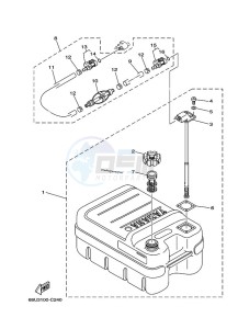 F70AETL drawing FUEL-TANK-2