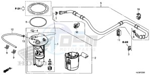 SXS700M4H Europe Direct - (ED) drawing FUEL PUMP