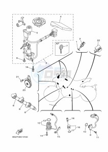 MT-09 MTN850-A (BS2T) drawing ELECTRICAL 2