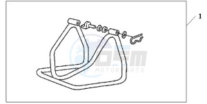 CB600F39 Australia - (U / ST) drawing MAINTENANCE STAND