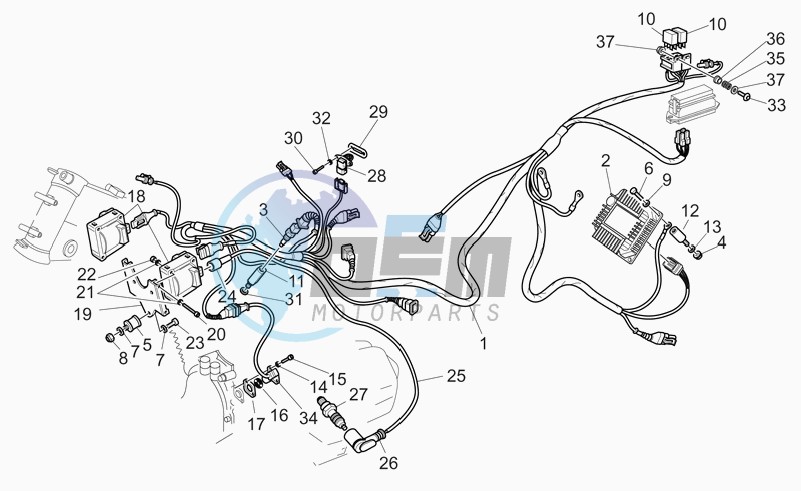 Injection electrical system