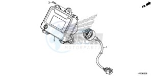 TRX420FM1E TRX420 Europe Direct - (ED) drawing METER