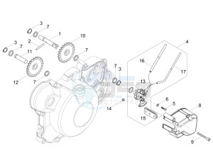 RS4 50 2T E4 (APAC, EMEA) drawing Oil pump