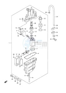 DF 40A drawing Fuel Vapor Separator