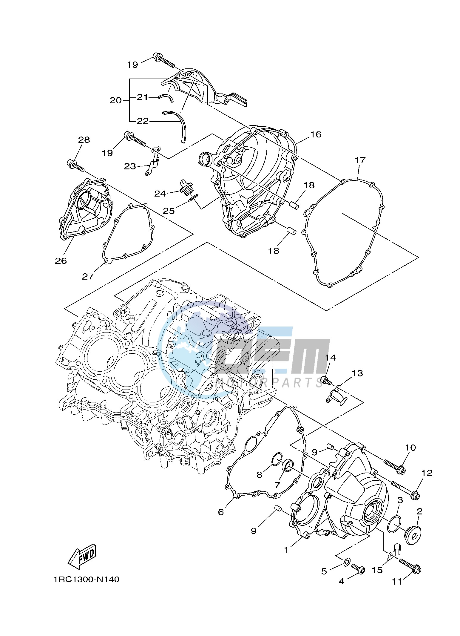 CRANKCASE COVER 1