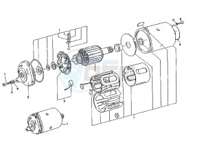 RIVER 500 drawing STARTING MOTOR