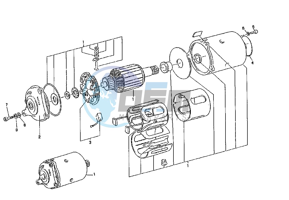 STARTING MOTOR