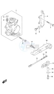 DF 70A drawing Throttle Body