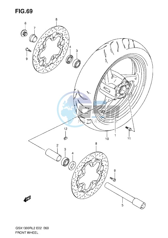 FRONT WHEEL L2