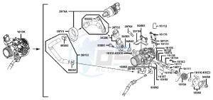 PEOPLE S 200 I drawing Carburator