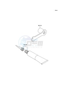 KX85/KX85-<<II>> KX85BDF EU drawing Owner's Tools