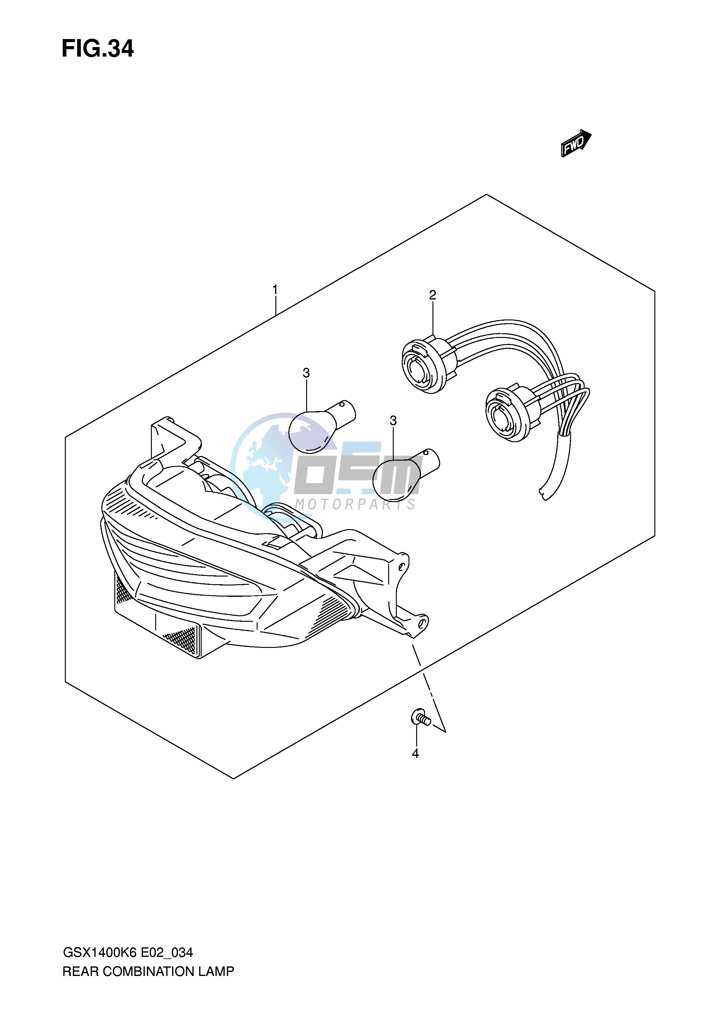 REAR COMBINATION LAMP