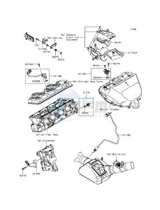 NINJA H2 ZX1000NFF XX (EU ME A(FRICA) drawing Fuel Injection