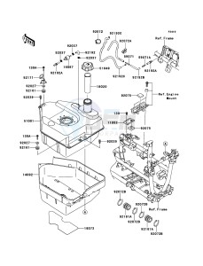 KVF750_4X4_EPS KVF750HDF EU drawing Fuel Tank