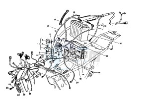 CANYON 500 drawing ELECTRIC SYSTEM