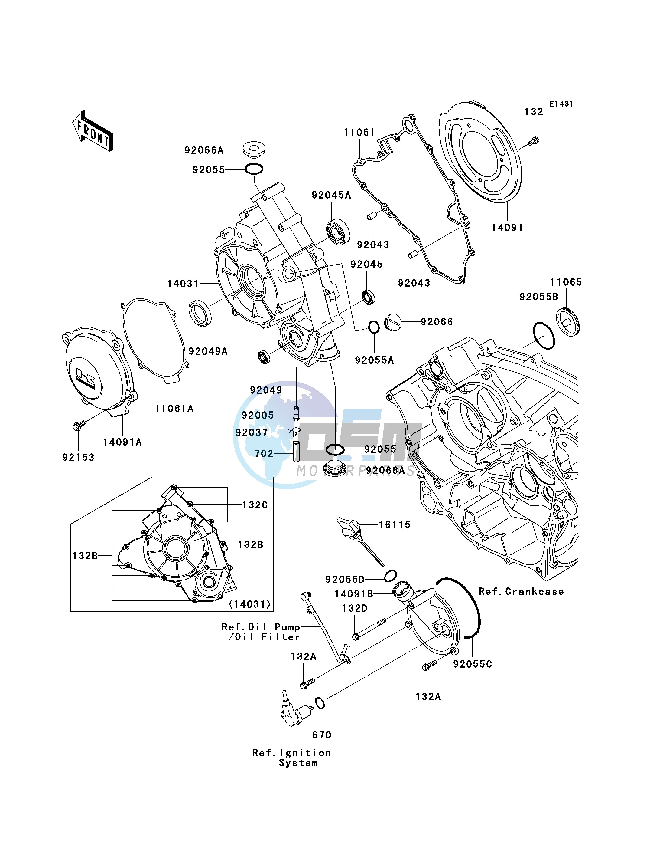 ENGINE COVER-- S- -