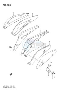 VZR1800 (E2) INTRUDER drawing FRAME HANDLE GRIP (VZR1800ZL1 E19)